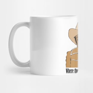 CLEAVON LITTLE BLAZING SADDLES FAN ART!! Mug